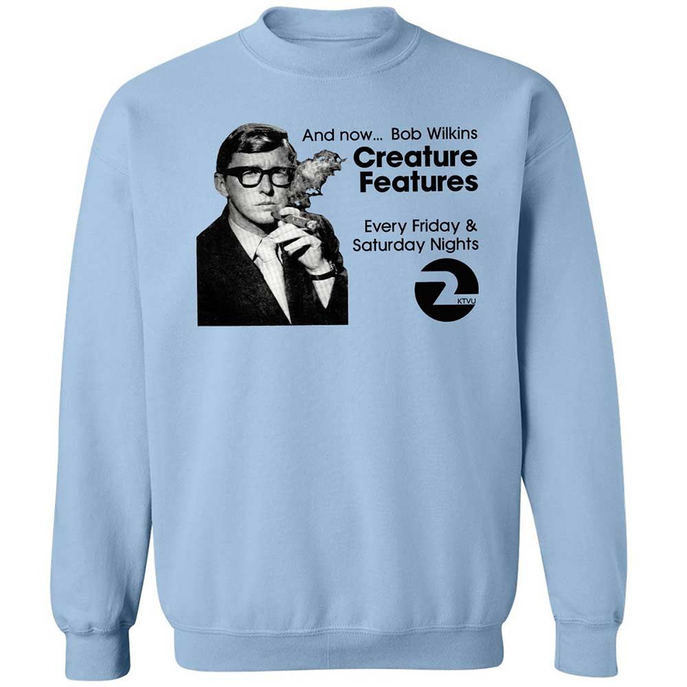 Bob Wilkins Creature Features - Light Blue - 4