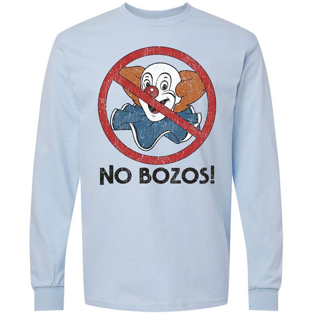 No Bozos - Light Blue - 4