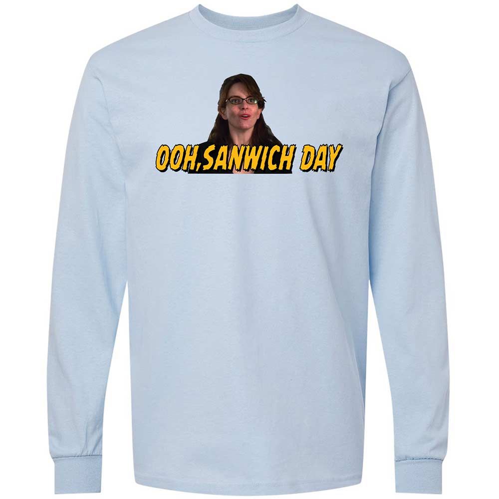 Long Sleeve T-Shirt - Z8CKP1RS - Light Blue - 4