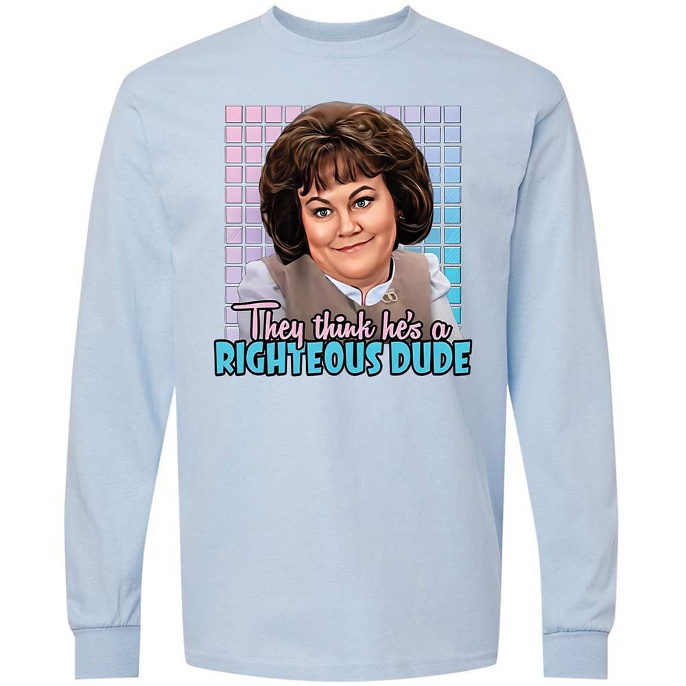 Long Sleeve T-Shirt - 1P2RUT37 - Light Blue - 4