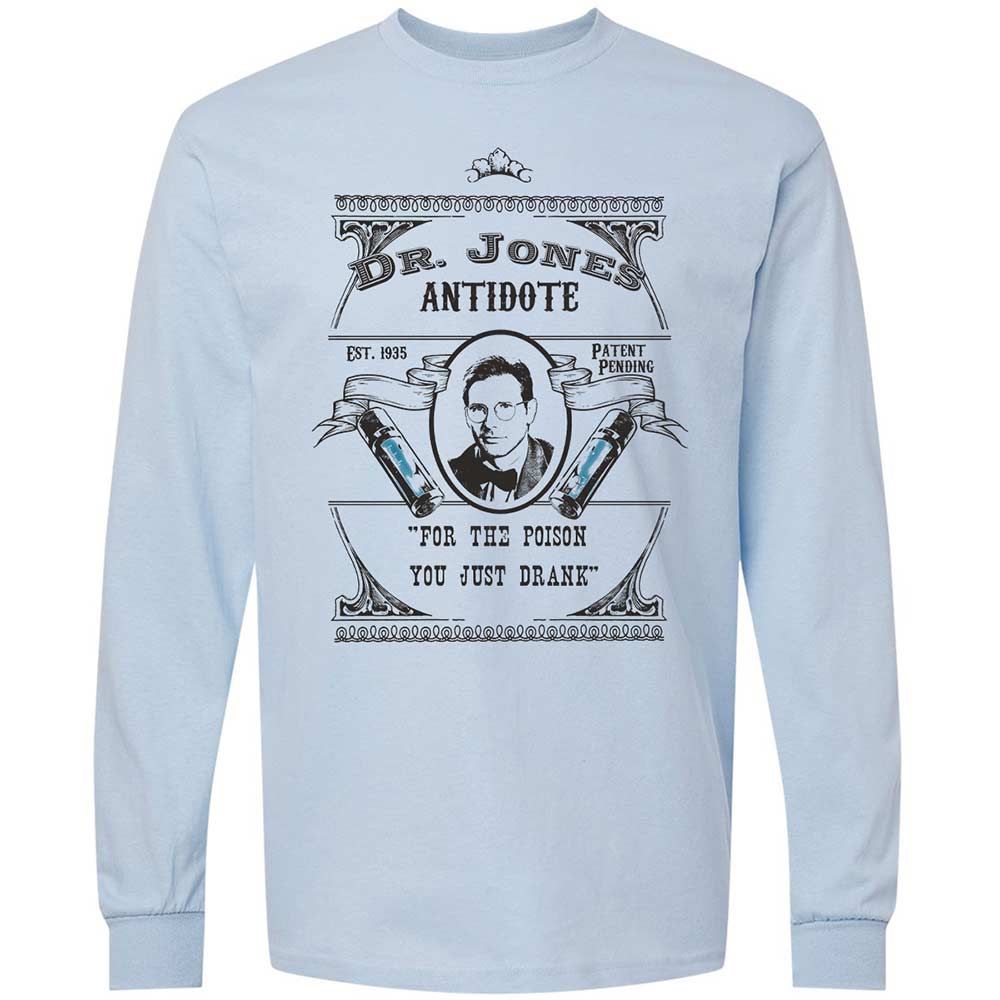 Long Sleeve T-Shirt - X5BF7B7D - Light Blue - 4