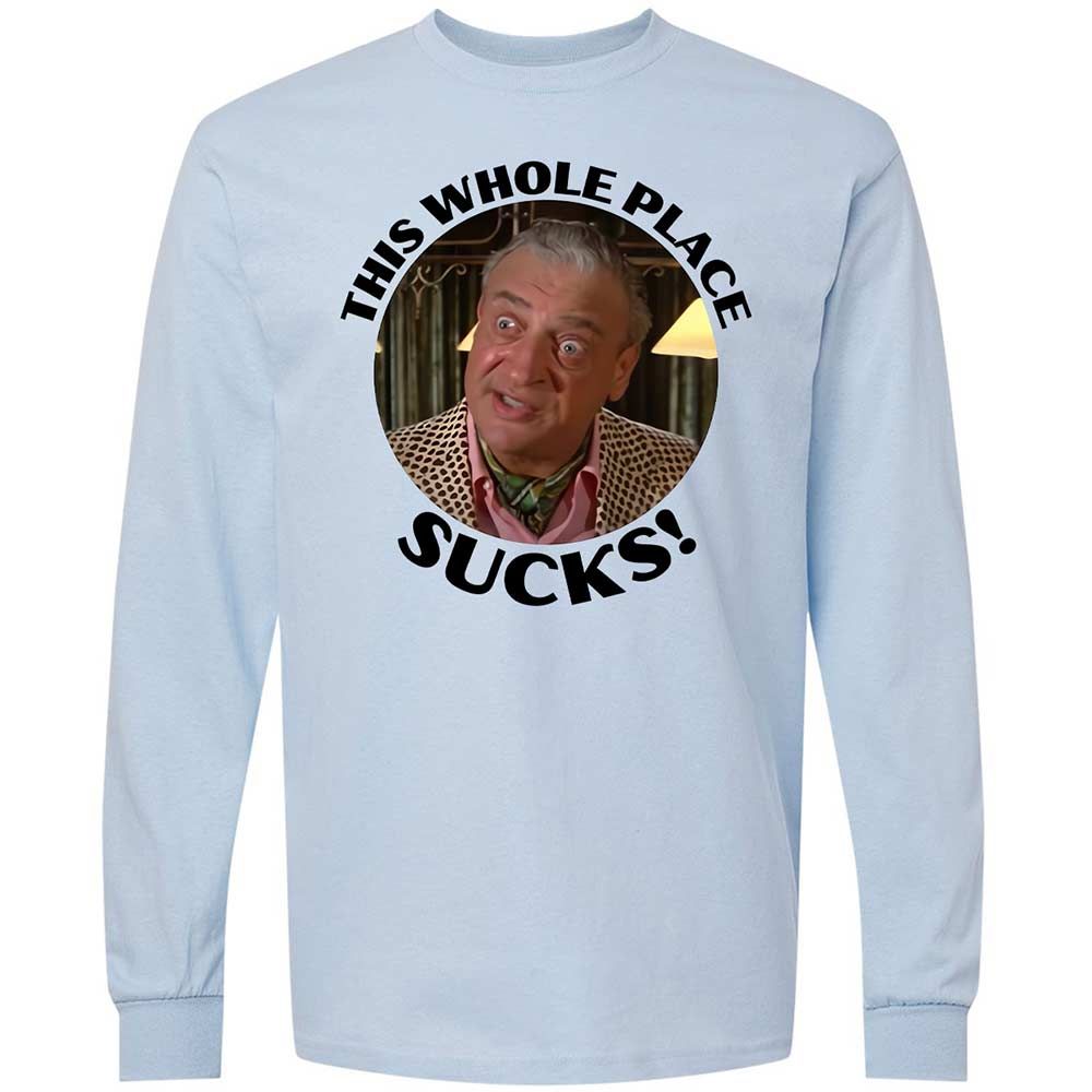 Long Sleeve T-Shirt - BL1XKS9F - Light Blue - 4