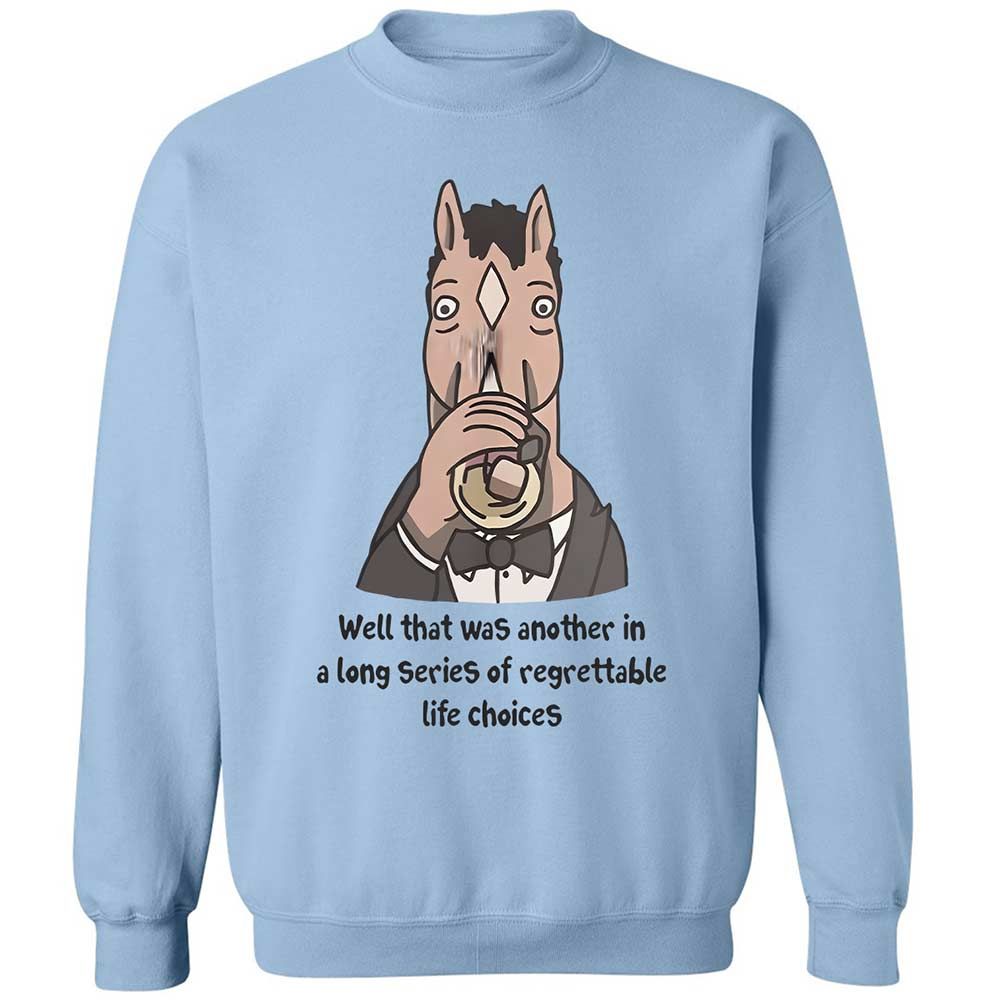 Classic Unisex Sweatshirt - W1FEU3NW - Light Blue - 4
