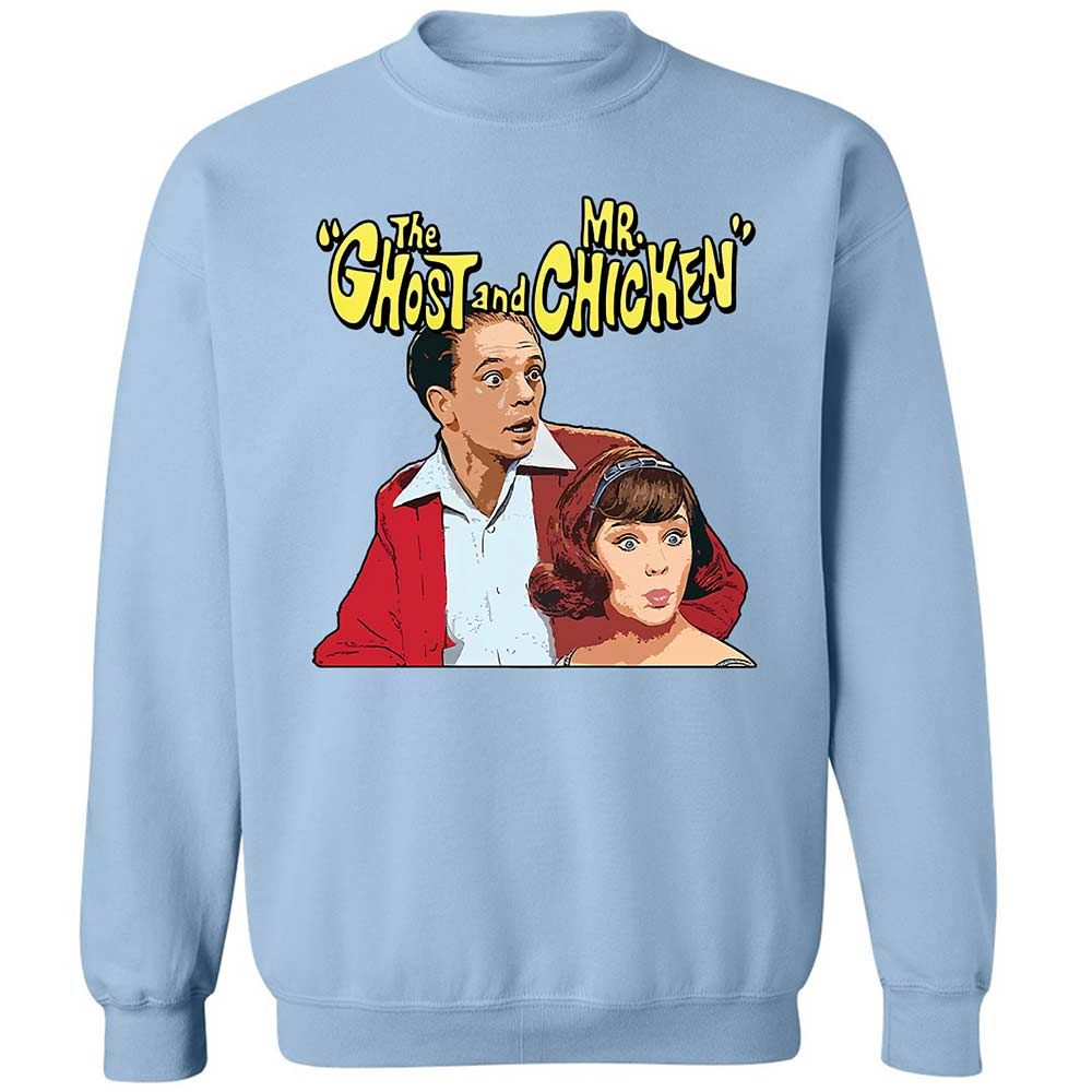 The Chicken and the Ghost - Light Blue - 4