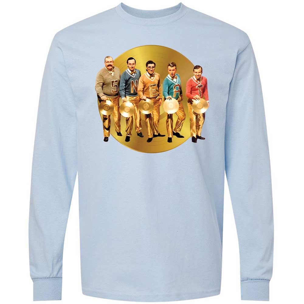 Long Sleeve T-Shirt - GXF2PHW8 - Light Blue - 4
