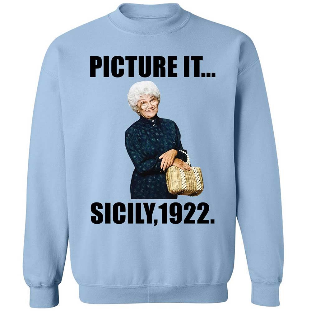 Classic Unisex Sweatshirt - DNN7KV7M - Light Blue - 4