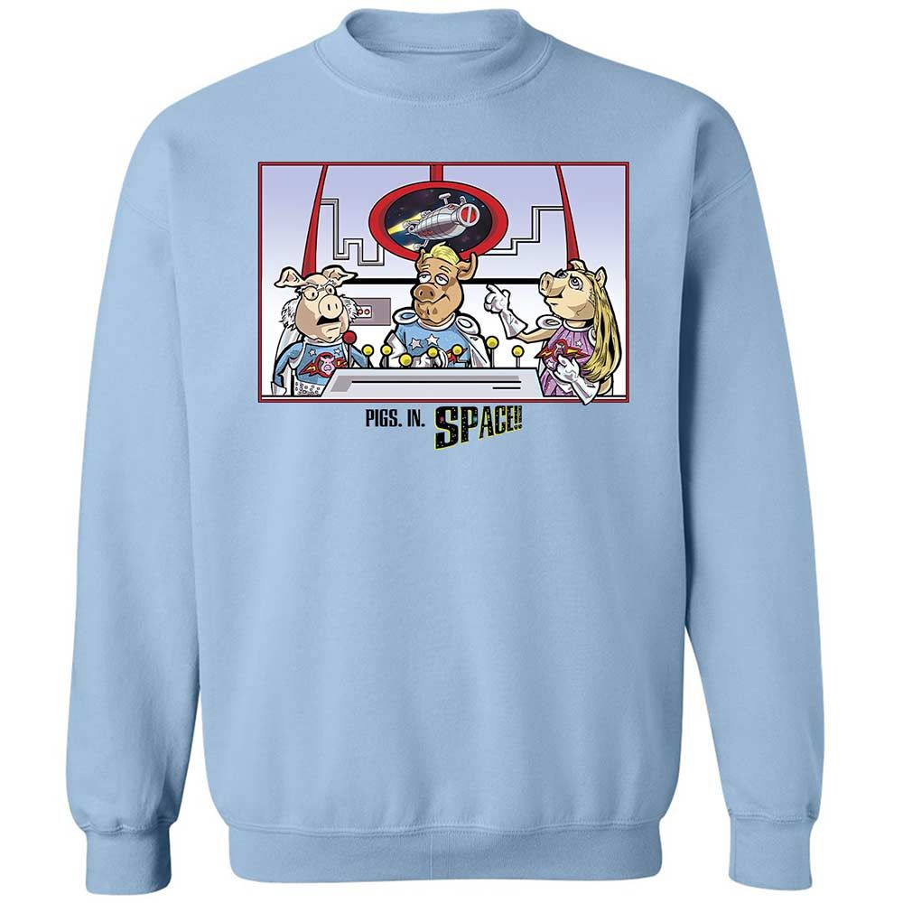 Classic Unisex Sweatshirt - MUZR3V82 - Light Blue - 4