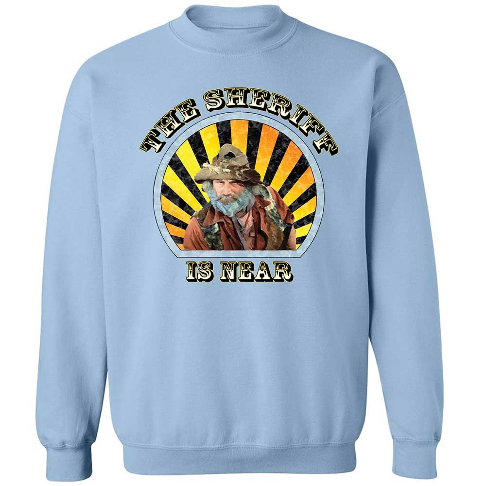 The Sheriff Is Near - Light Blue - 4