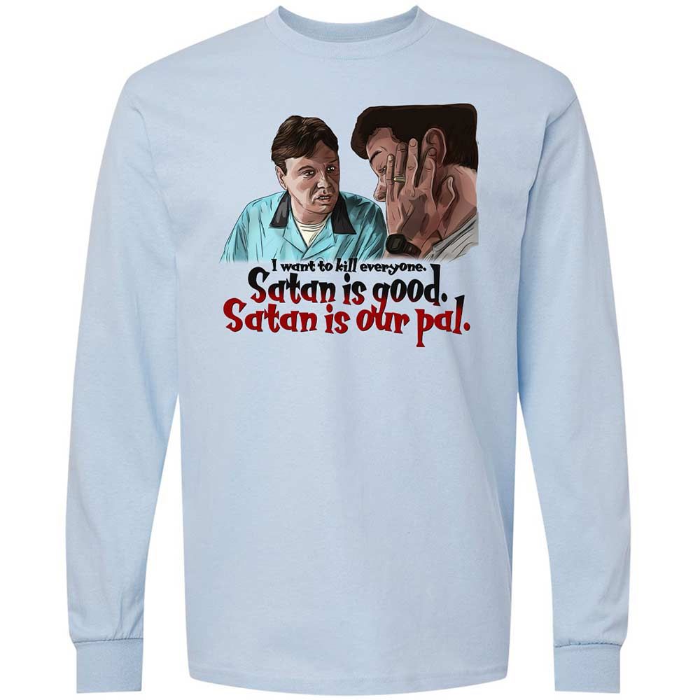Long Sleeve T-Shirt - KU3UST6R - Light Blue - 4