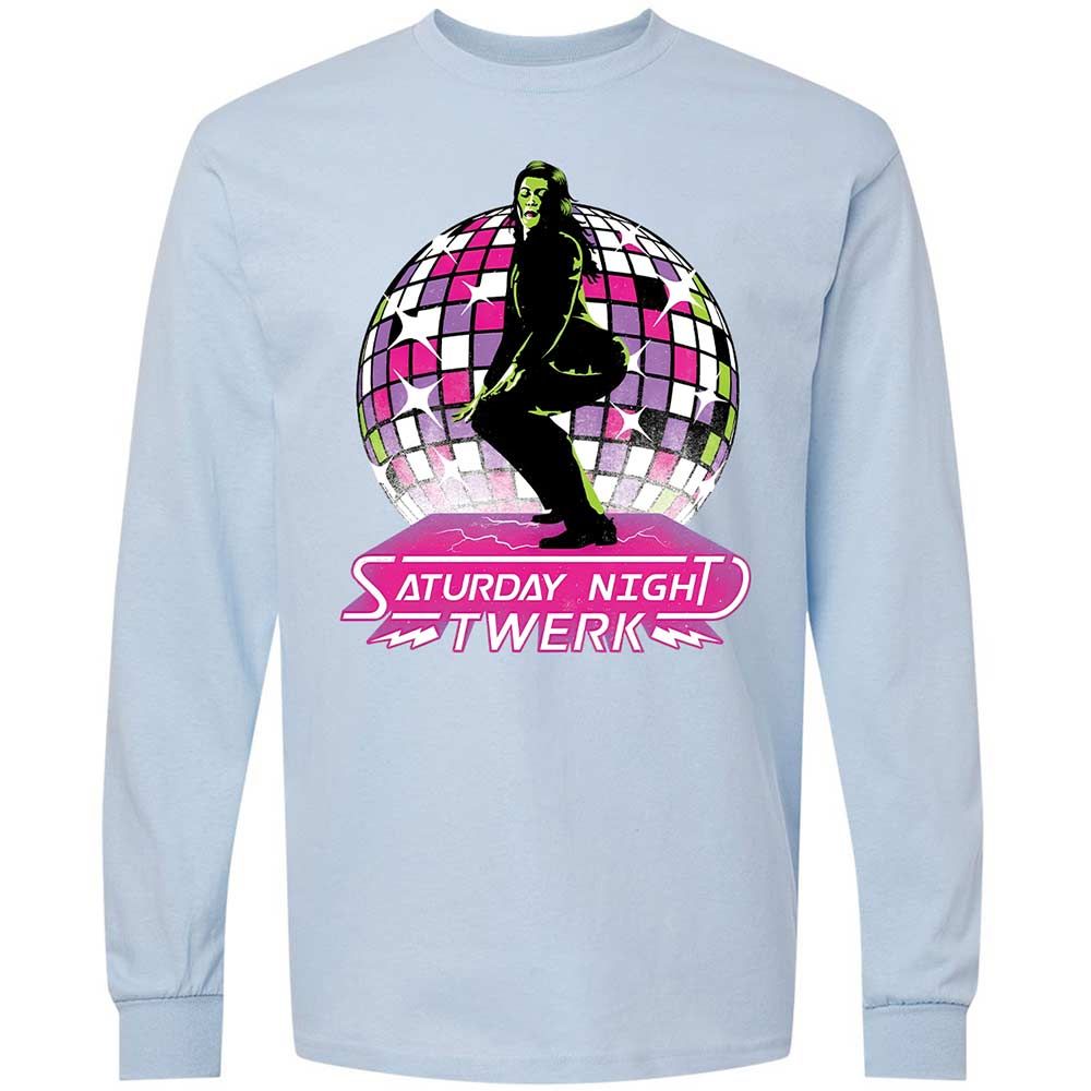 Saturday Night Twerk - Light Blue - 4
