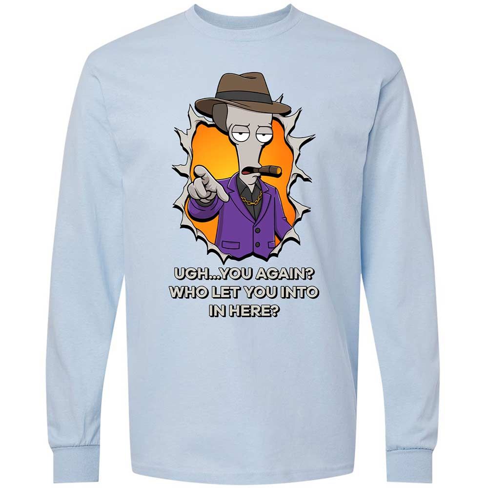 Long Sleeve T-Shirt - UZNMZX6A - Light Blue - 4