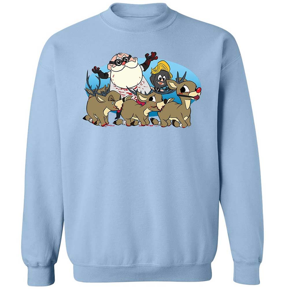 Santapede Greeting - Light Blue - 4