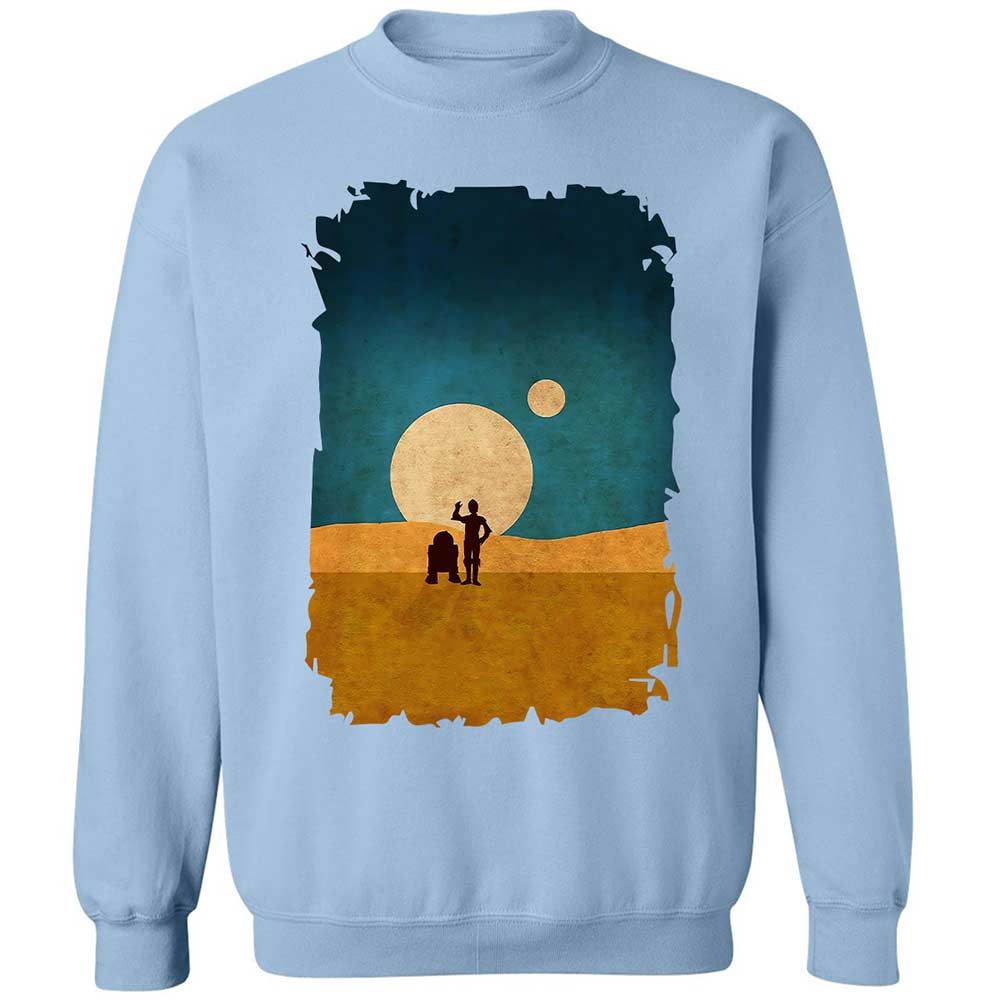 Droids In The Dunes - Light Blue - 4