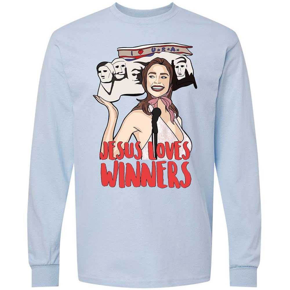He Loves Winners - Light Blue - 4