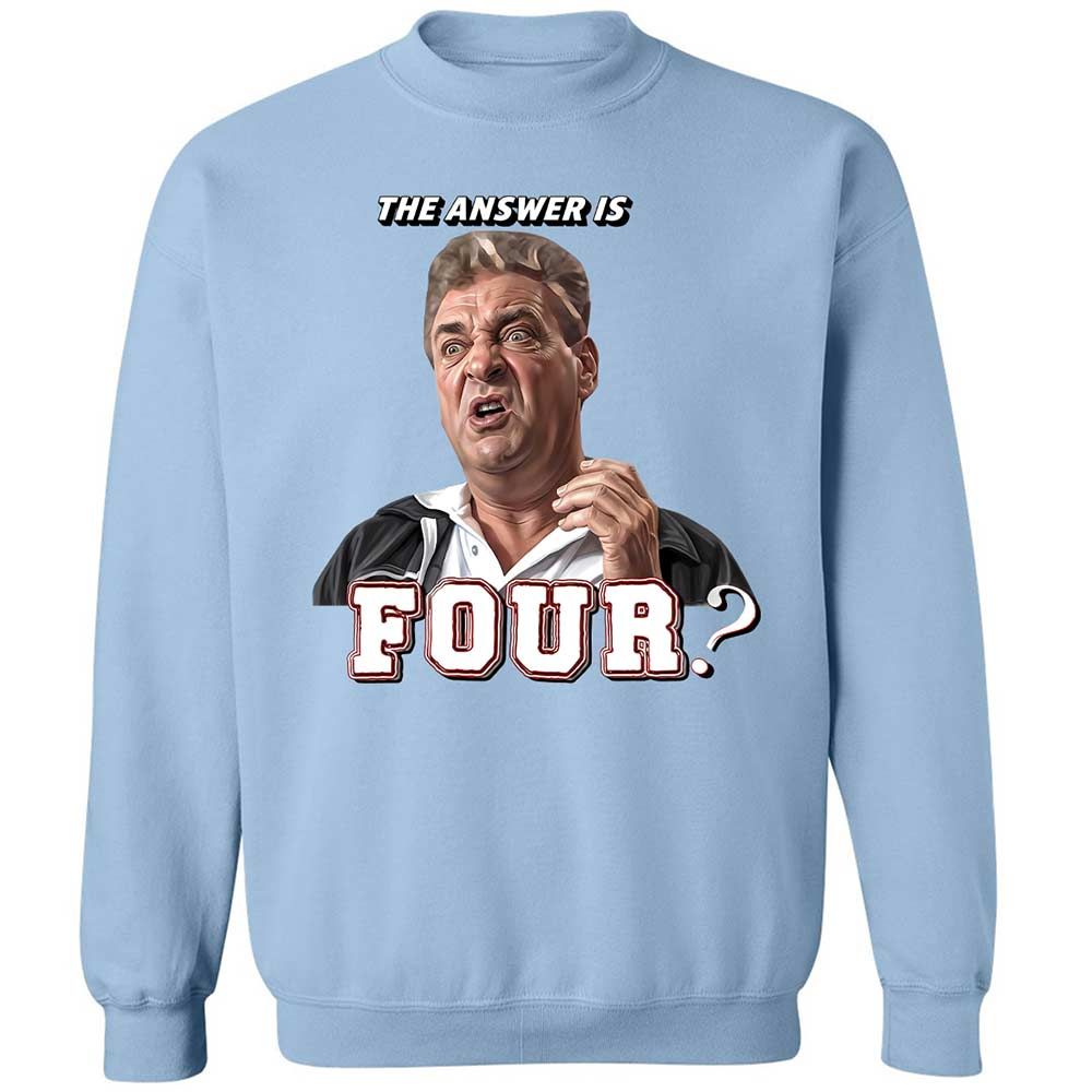 Classic Unisex Sweatshirt - M8FCKTZ7 - Light Blue - 4