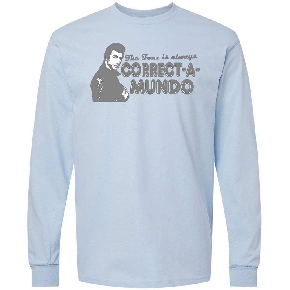 Long Sleeve T-Shirt - FF2CR3AR - Light Blue - 4