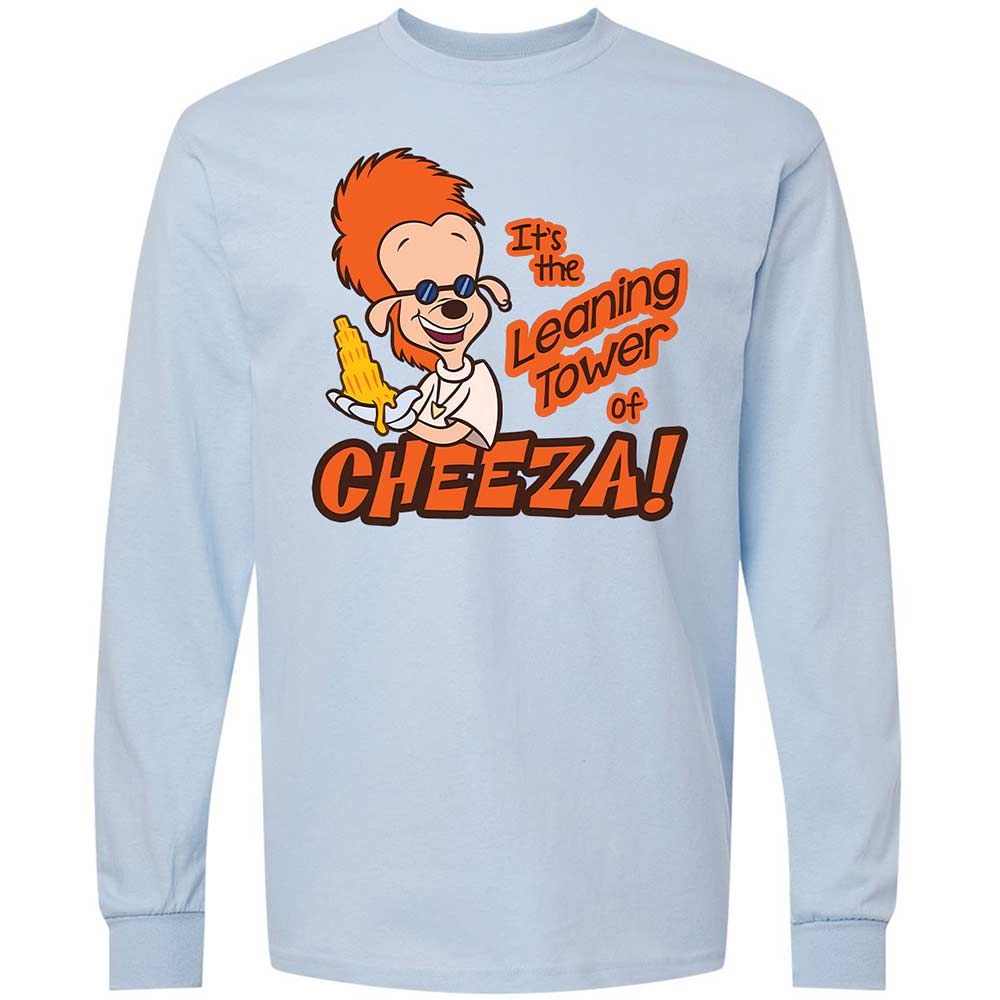 Leaning Tower of Cheeza - Light Blue - 4