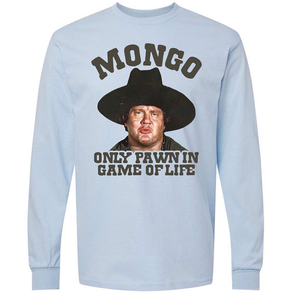 Long Sleeve T-Shirt - R3KHNFJ9 - Light Blue - 4