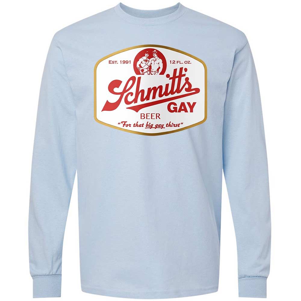 Schmitt's Gay Beer - Light Blue - 4
