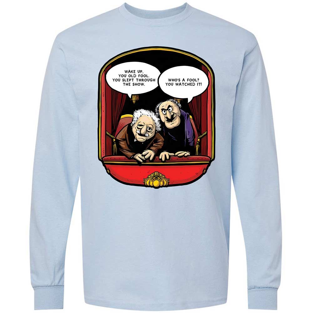 Statler and Waldorf (Wake Up) - Light Blue - 4