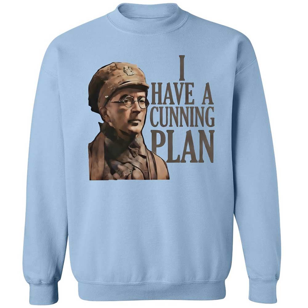 I Have A Cunning Plannn - Light Blue - 4