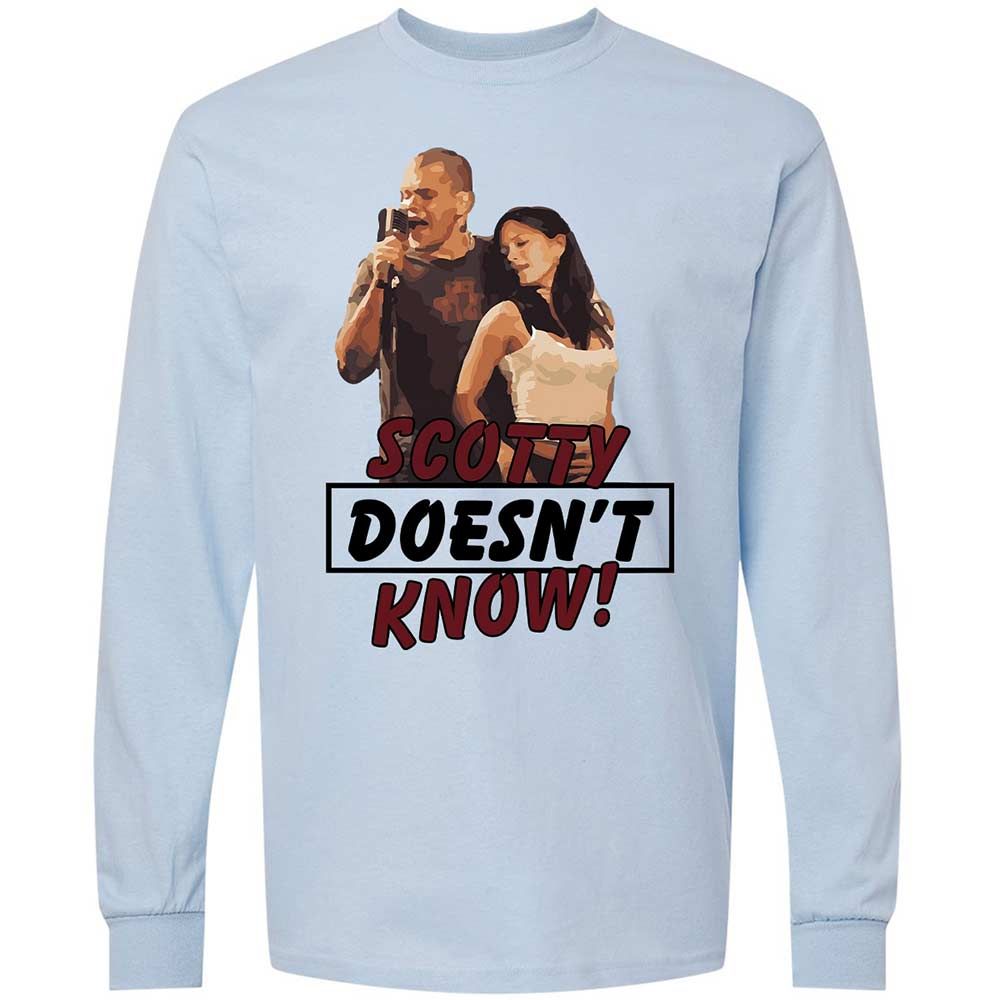He Doesn't Know - Light Blue - 4