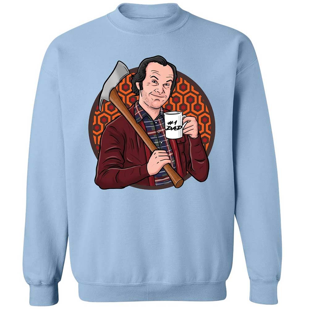 Classic Unisex Sweatshirt - P9MHDANJ - Light Blue - 4