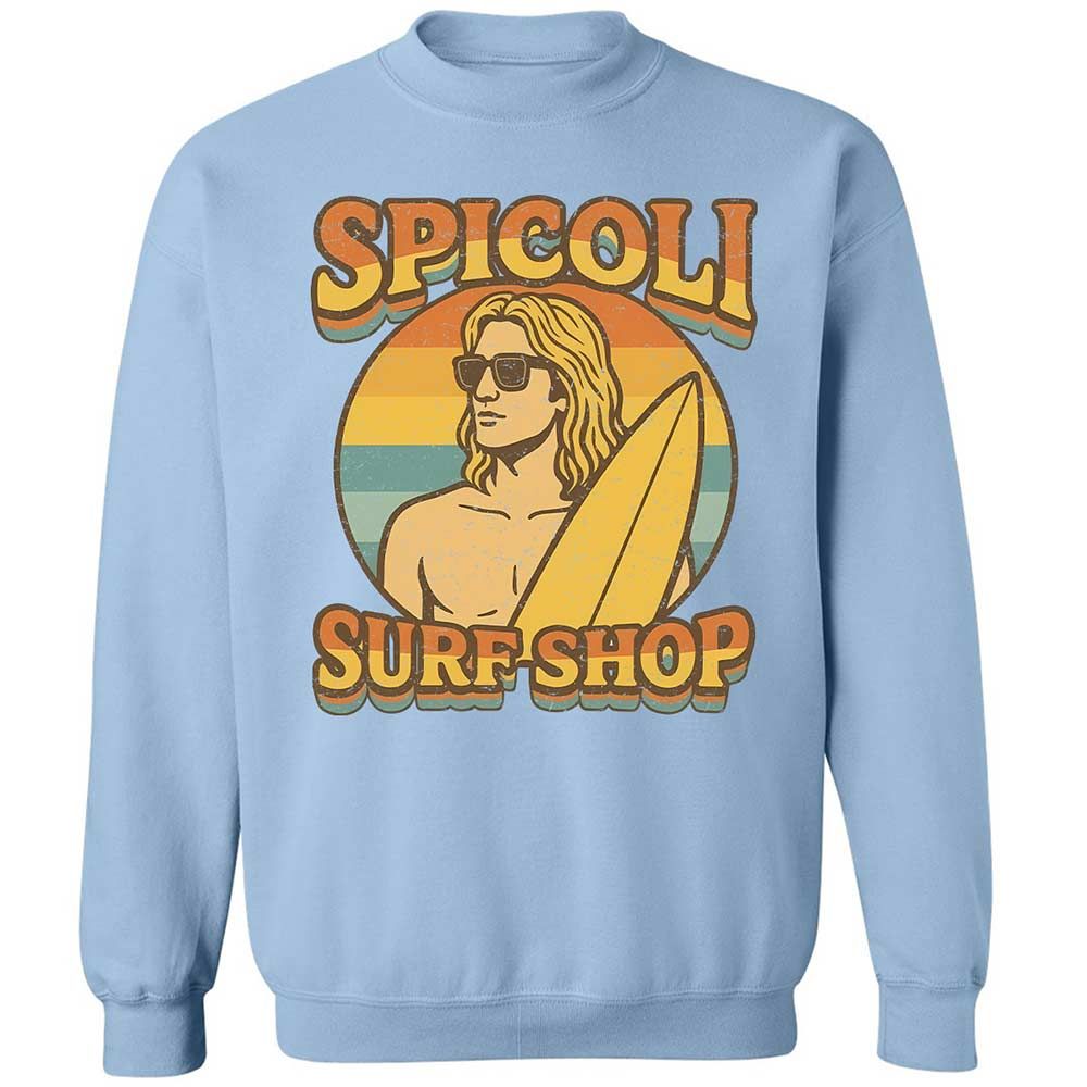 Classic Unisex Sweatshirt - 66ZRDNJR - Light Blue - 4