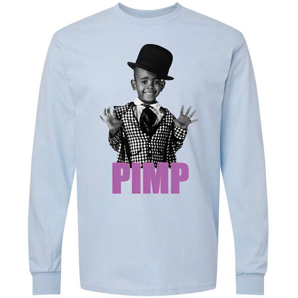 Long Sleeve T-Shirt - ZU39TEZM - Light Blue - 4