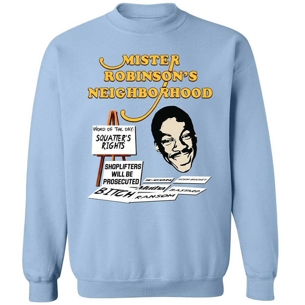 Mister Robinson's Neighborhood - Light Blue - 4