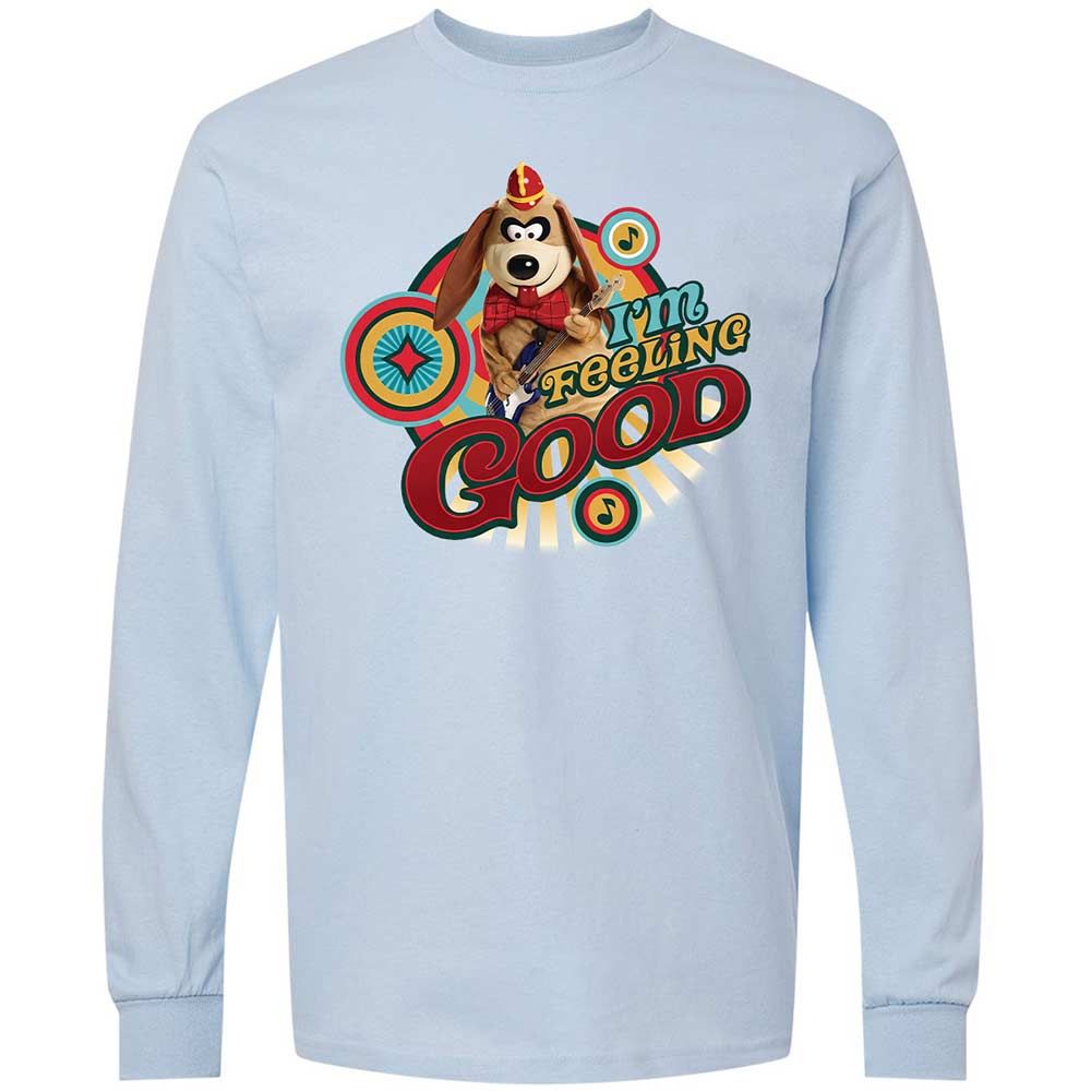 Long Sleeve T-Shirt - SLHHZXBU - Light Blue - 4