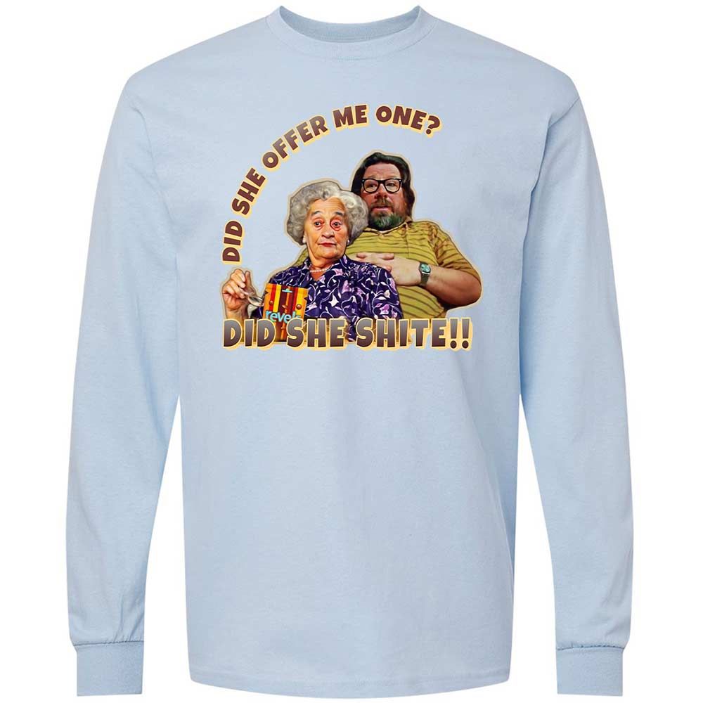 Long Sleeve T-Shirt - 1E3EXNDV - Light Blue - 4