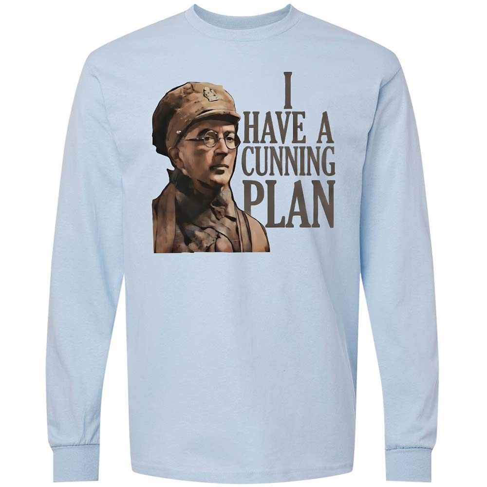 I Have A Cunning Plannn - Light Blue - 4