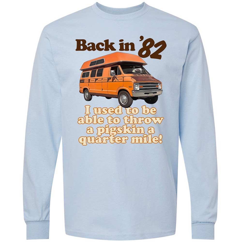 Long Sleeve T-Shirt - HDJG35UD - Light Blue - 4