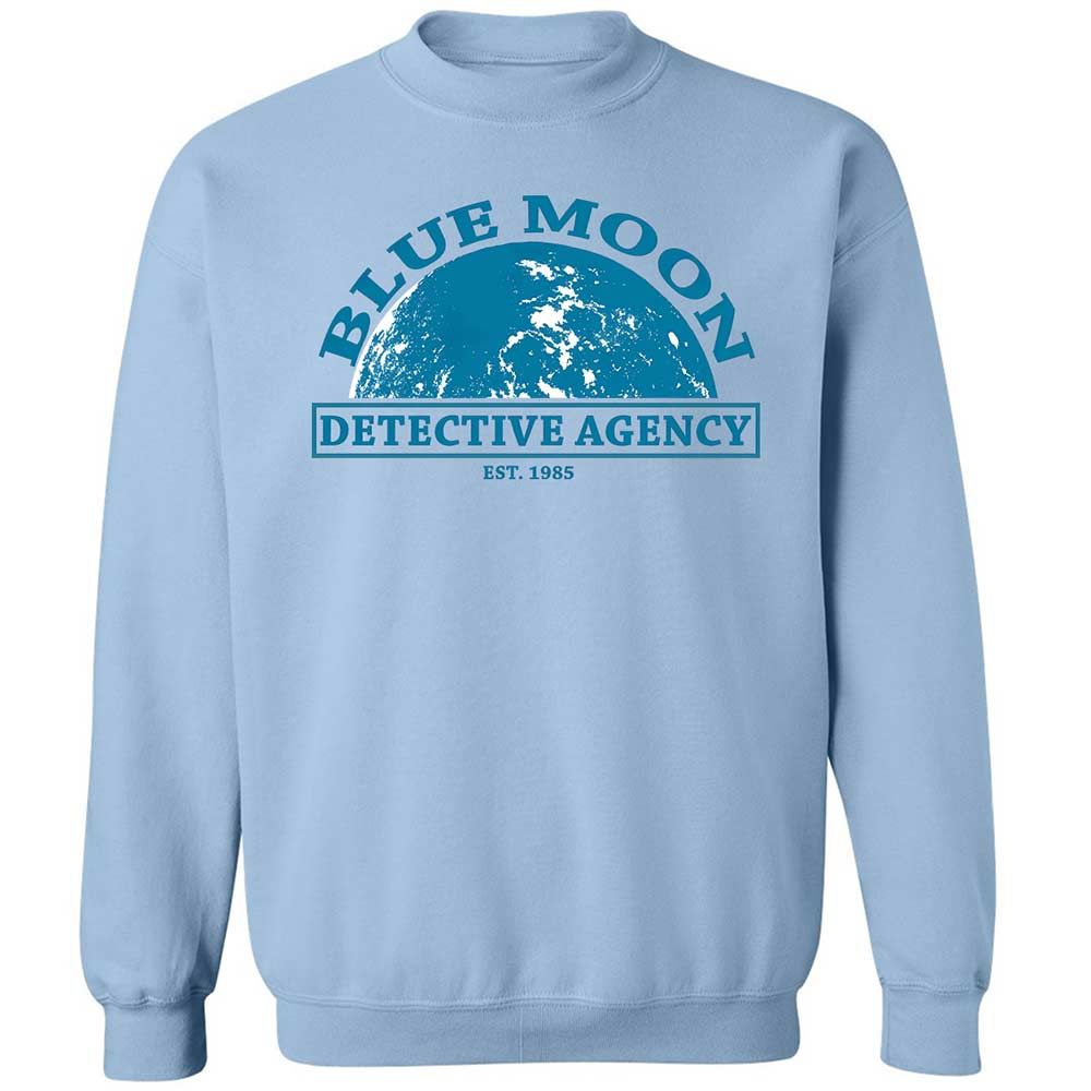 Classic Unisex Sweatshirt - QNKJR5CA - Light Blue - 4