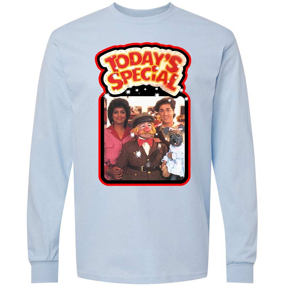 Long Sleeve T-Shirt - LQUBSRRQ - Light Blue - 4