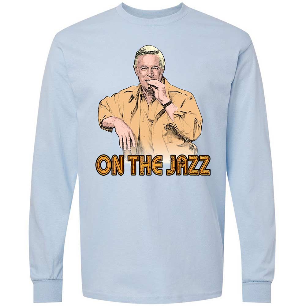 Long Sleeve T-Shirt - AZ9NPZ96 - Light Blue - 4