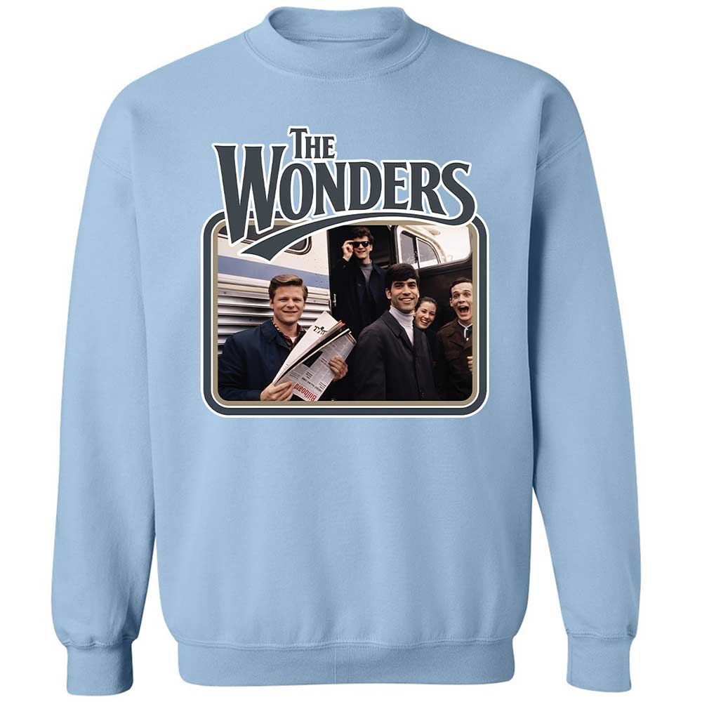Classic Unisex Sweatshirt - PUGWGJDJ - Light Blue - 4
