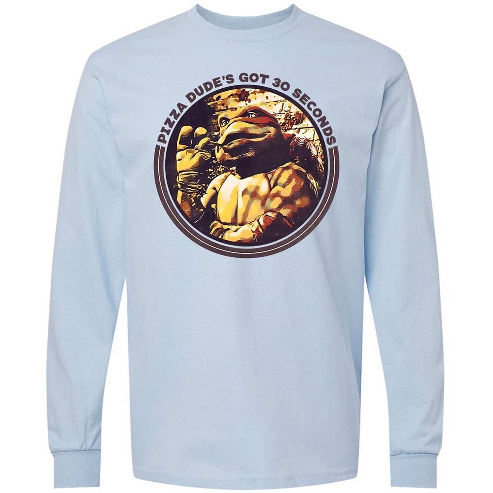 Long Sleeve T-Shirt - UKP2N9CQ - Light Blue - 4