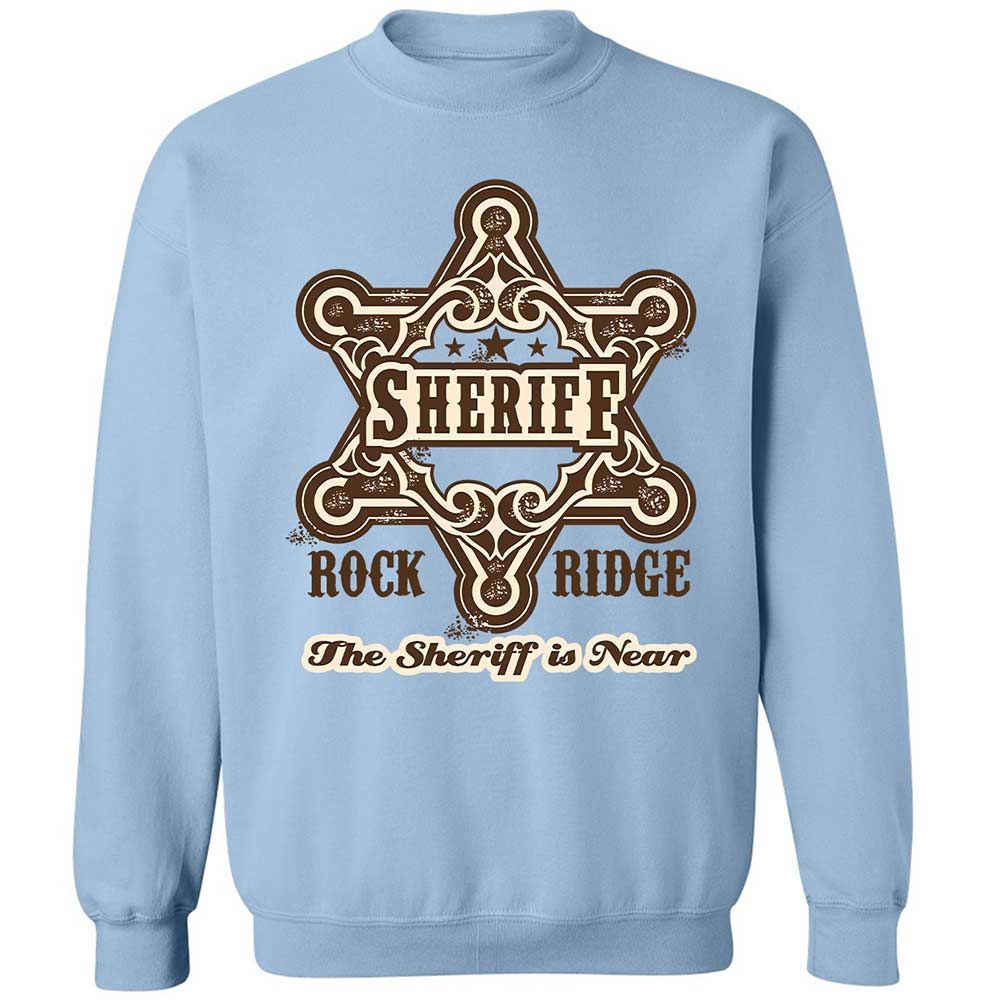 The Sheriff of Rockridge is Near! - Light Blue - 4