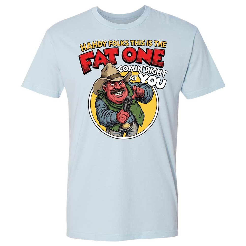 Fat One comin' right at you - Light Blue - 4
