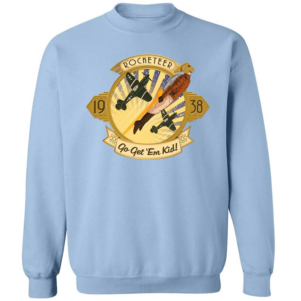 Go Get 'Em Kid - Light Blue - 4