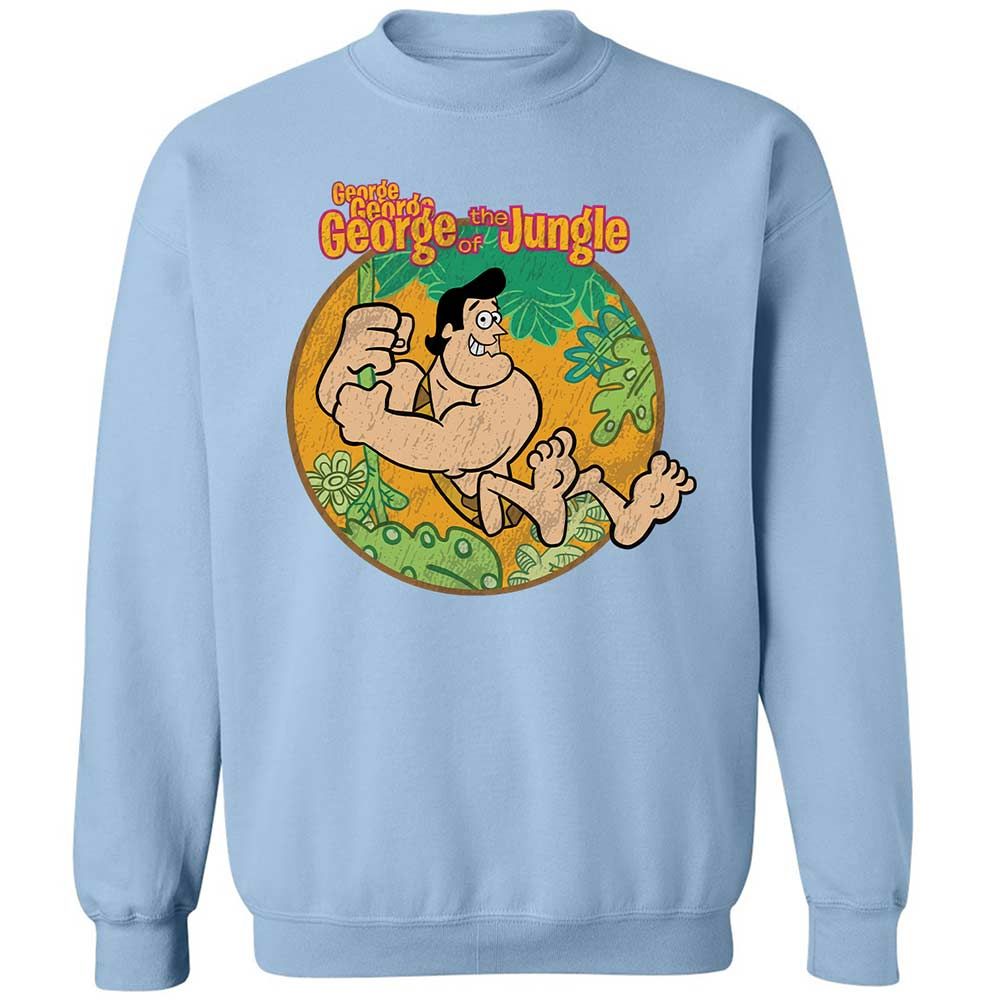Classic Unisex Sweatshirt - SR3AWW8F - Light Blue - 4