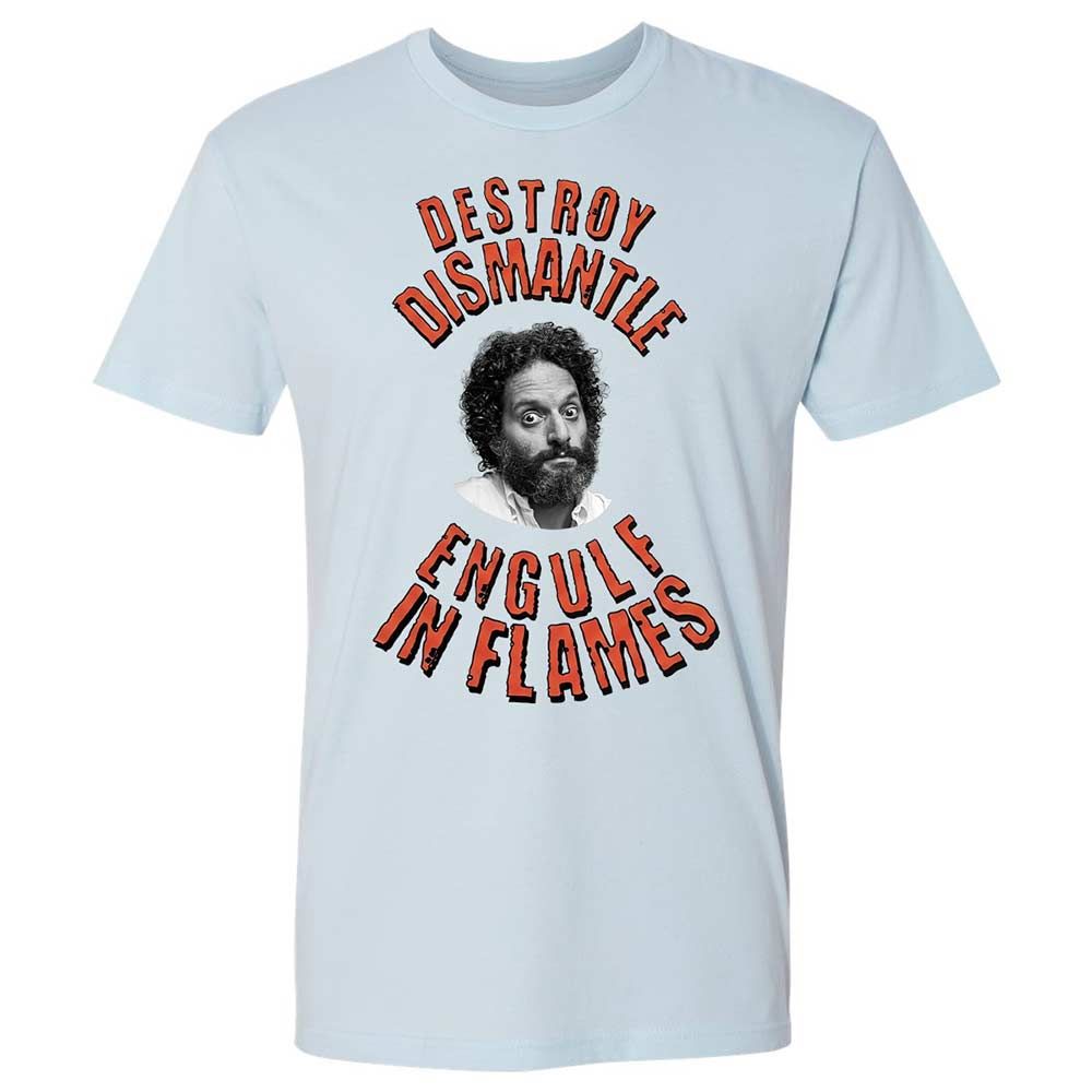 Destroy, Dismantle, Engulf in Flames - Light Blue - 4