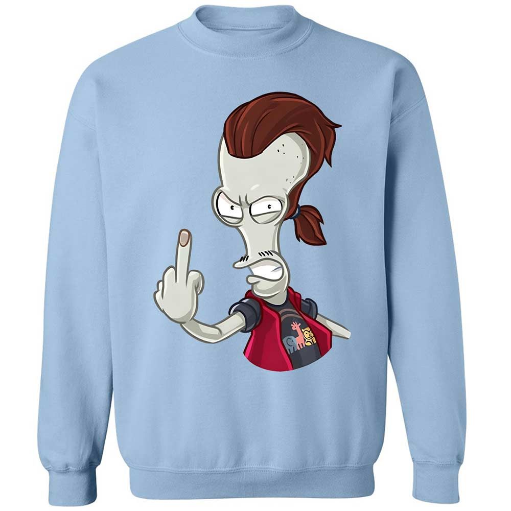 Classic Unisex Sweatshirt - CZN7LCDU - Light Blue - 4