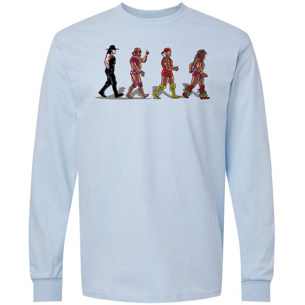 Long Sleeve T-Shirt - PU38NTRP - Light Blue - 4