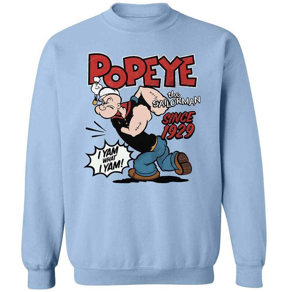 Classic Unisex Sweatshirt - 6GNB8KS1 - Light Blue - 4