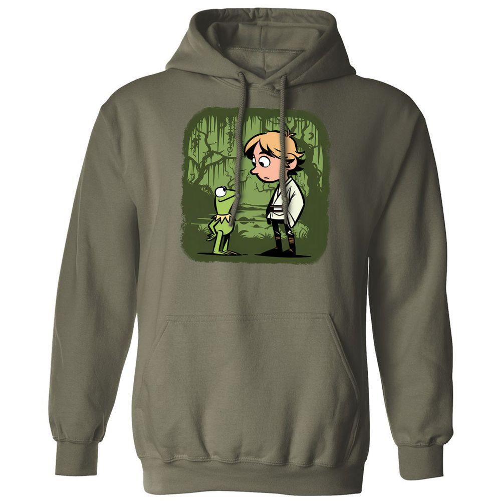 Classic Unisex Hoodie - 2MJ28989 - Military Green - 4