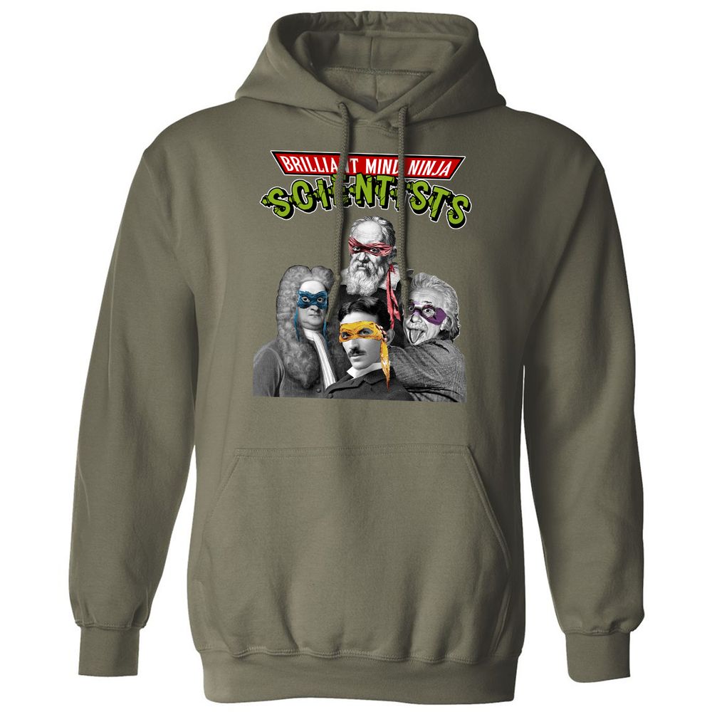 Classic Unisex Hoodie - J7ALR2NJ - Military Green - 4