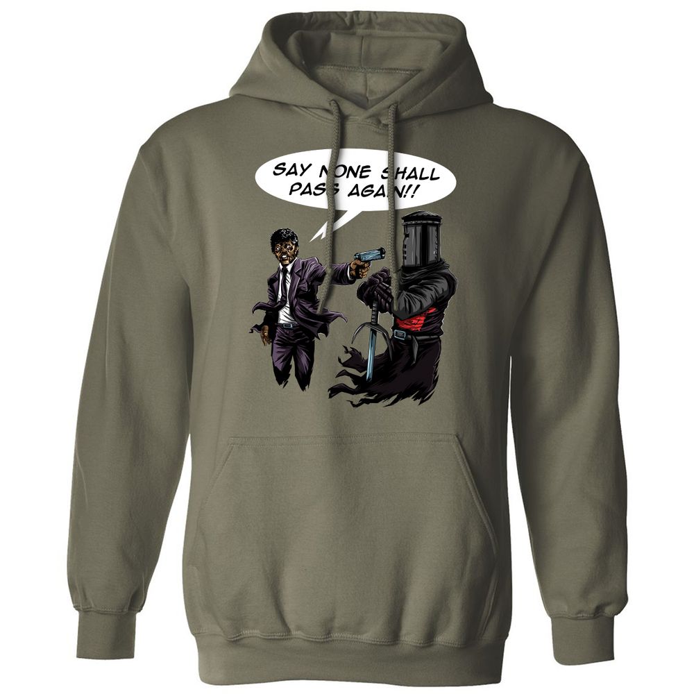 Classic Unisex Hoodie - 6Z4EA2RZ - Military Green - 4